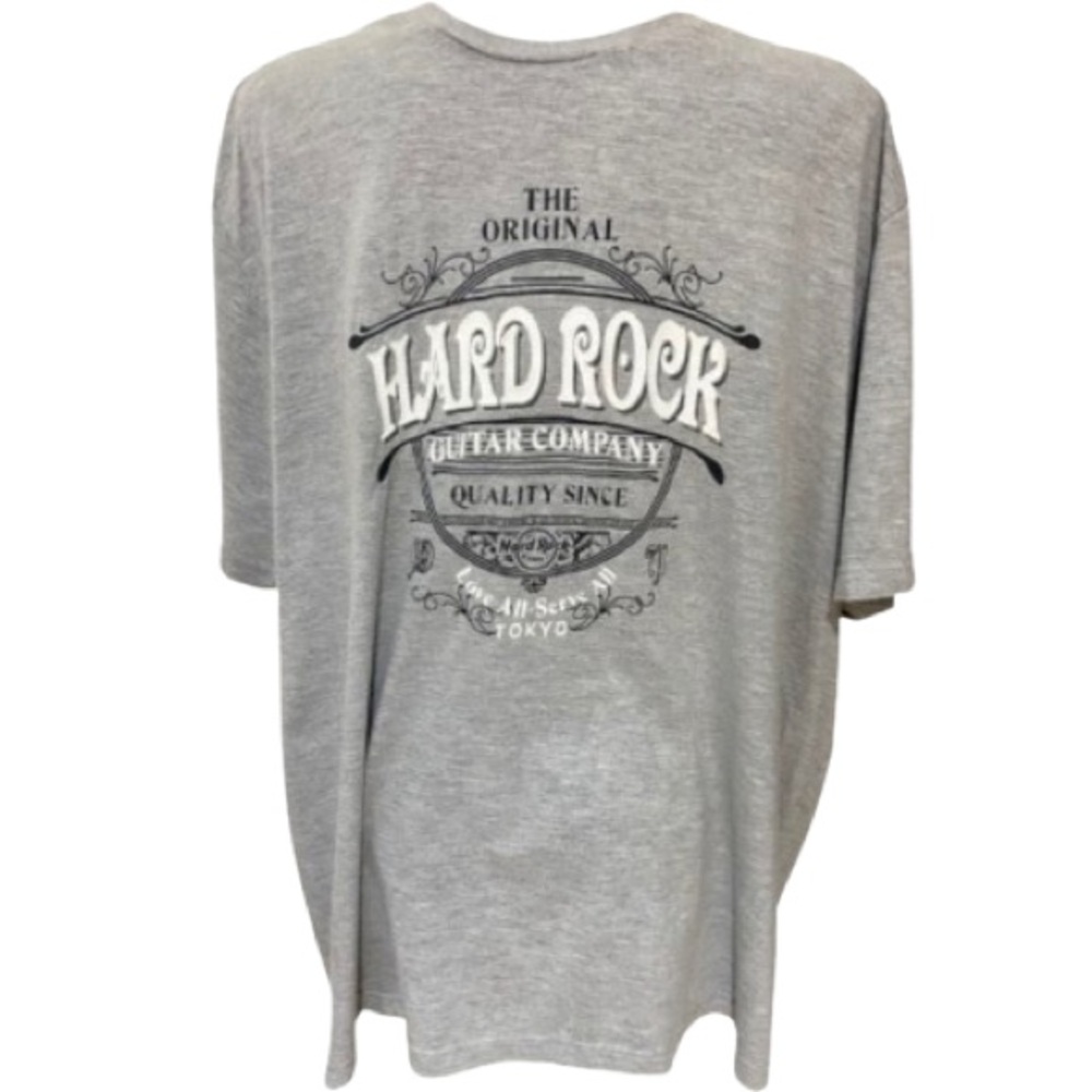 Hard Rock Cafe Tokyo Hard Rock Guitar Company
Men's T-Shirt 4X Large Authentic